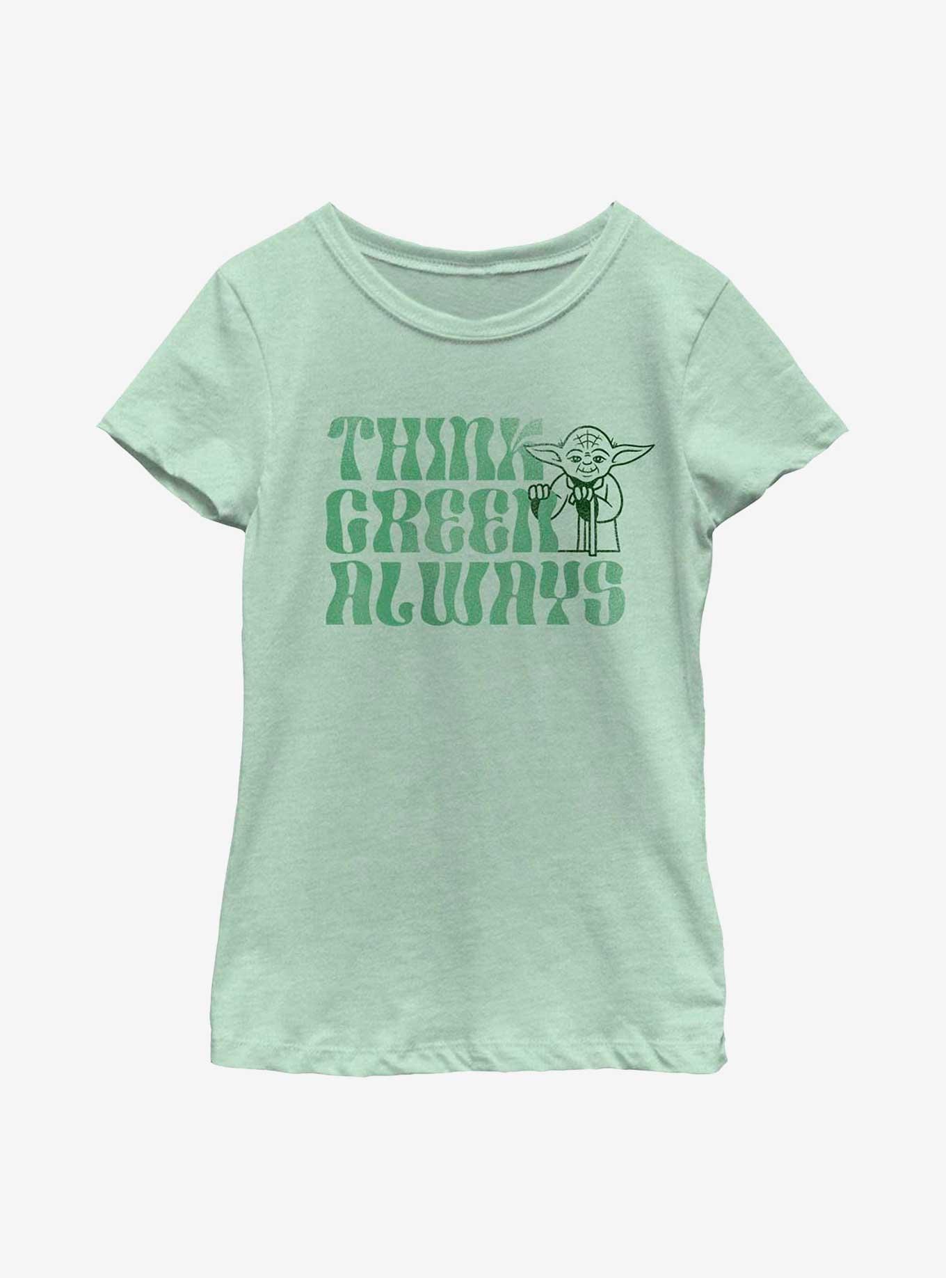 Star Wars Think Green Always Youth Girls T-Shirt, , hi-res