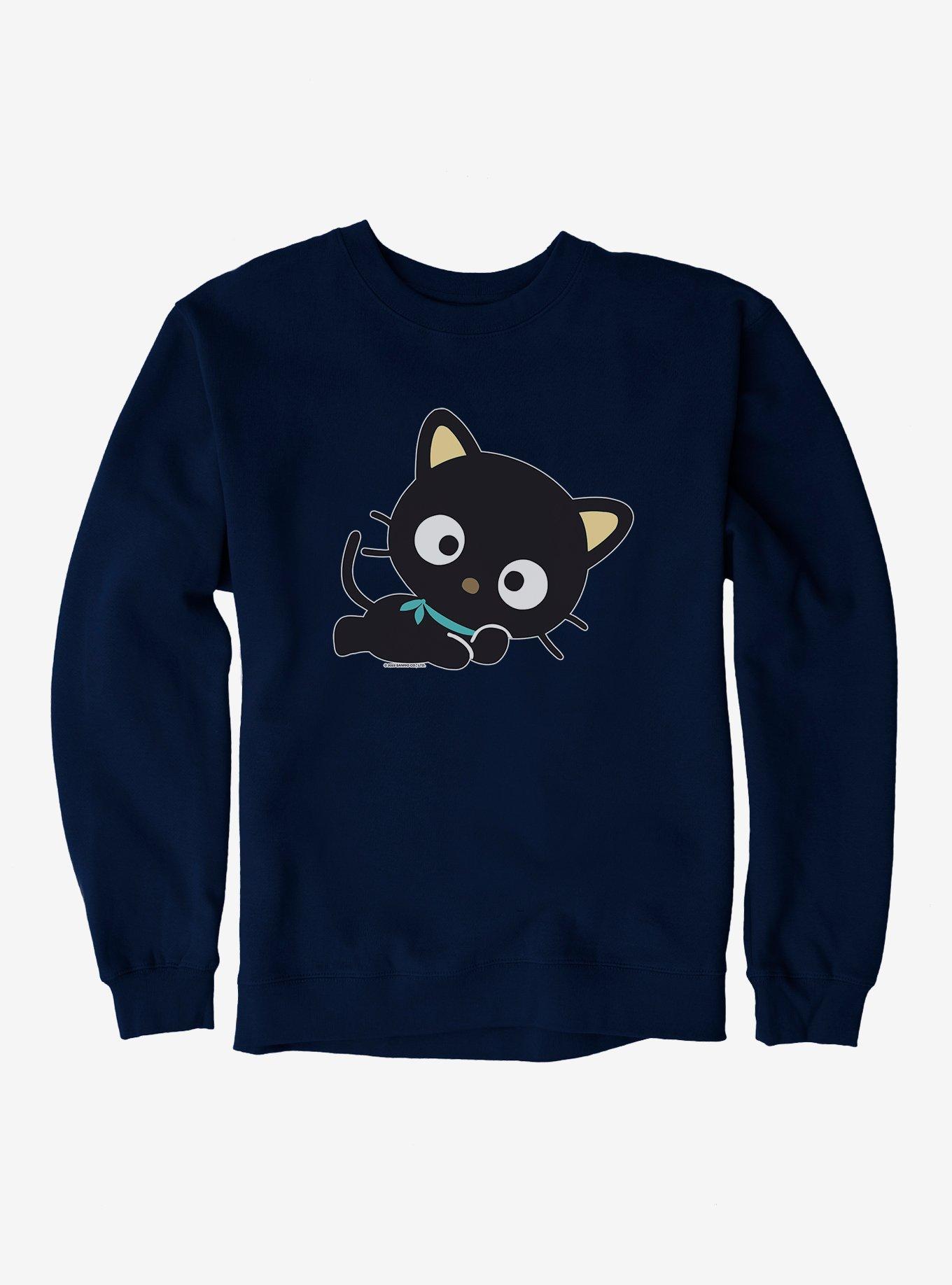 Chococat Pose Sweatshirt, NAVY, hi-res