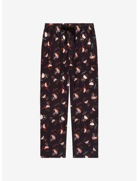 Plus Size Harry Potter Chibi Characters Allover Print Sleep Pants - BoxLunch Exclusive, , hi-res