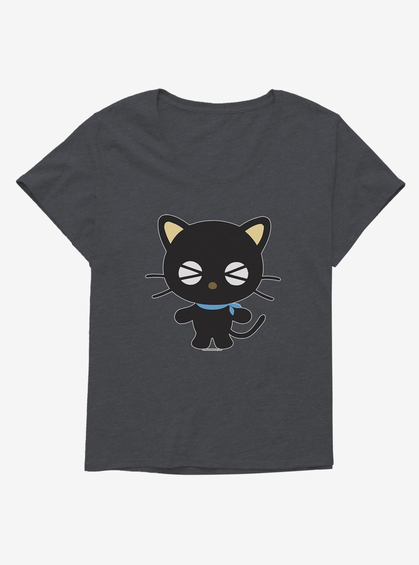 Chococat Not Looking Girls T-Shirt Plus Size, , hi-res