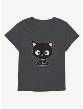 Chococat Sitting Girls T-Shirt Plus Size, , hi-res