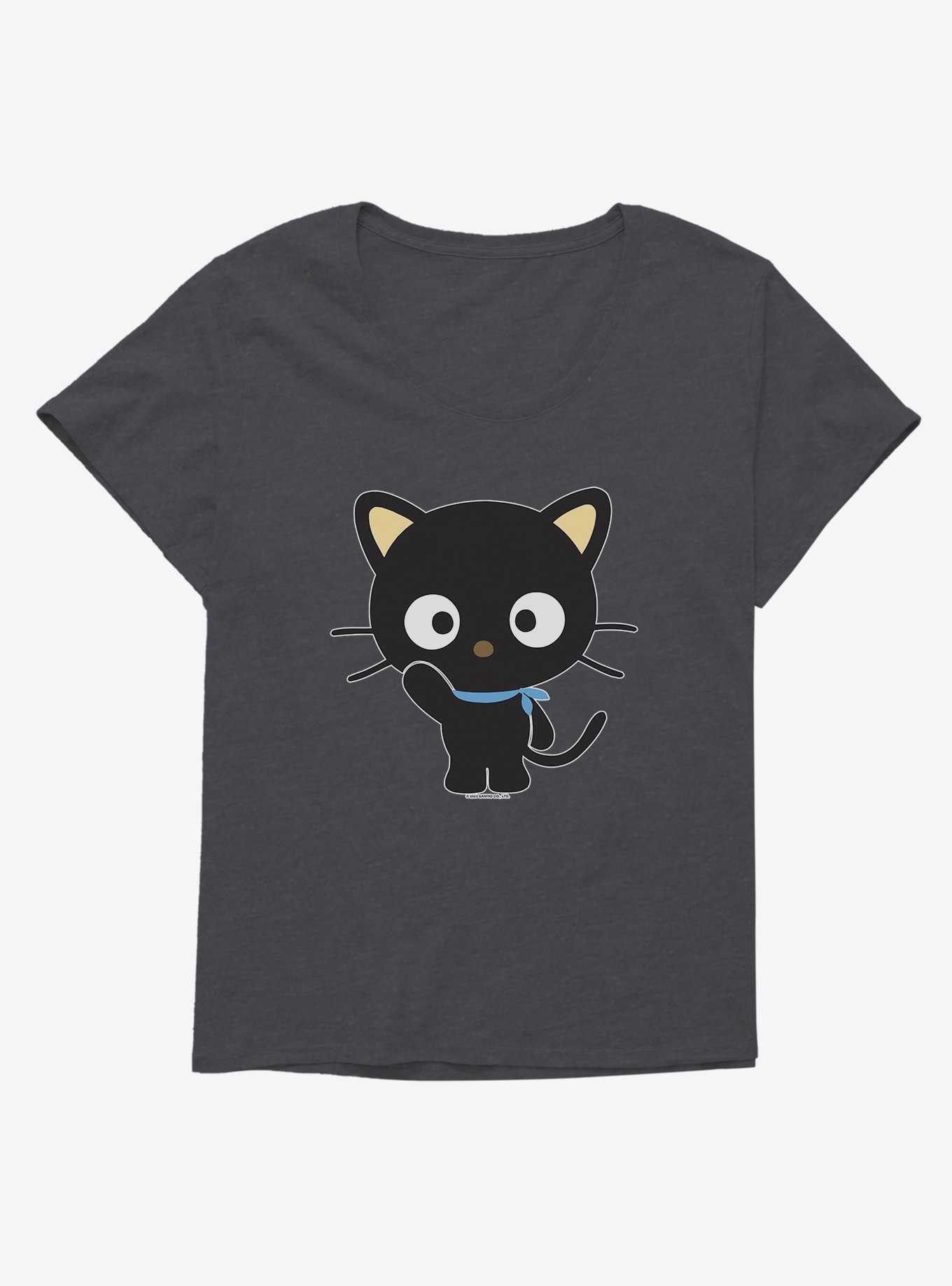 Chococat Waving Girls T-Shirt Plus Size, , hi-res