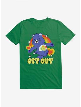 Care Bears Harmony Bear Get Out T-Shirt, KELLY GREEN, hi-res