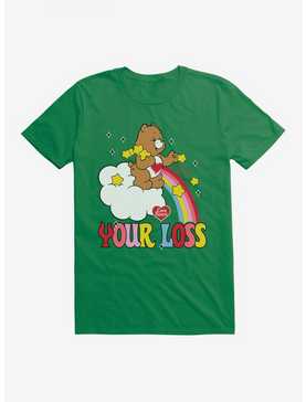 Care Bears Tenderheart Bear Your Loss T-Shirt, KELLY GREEN, hi-res