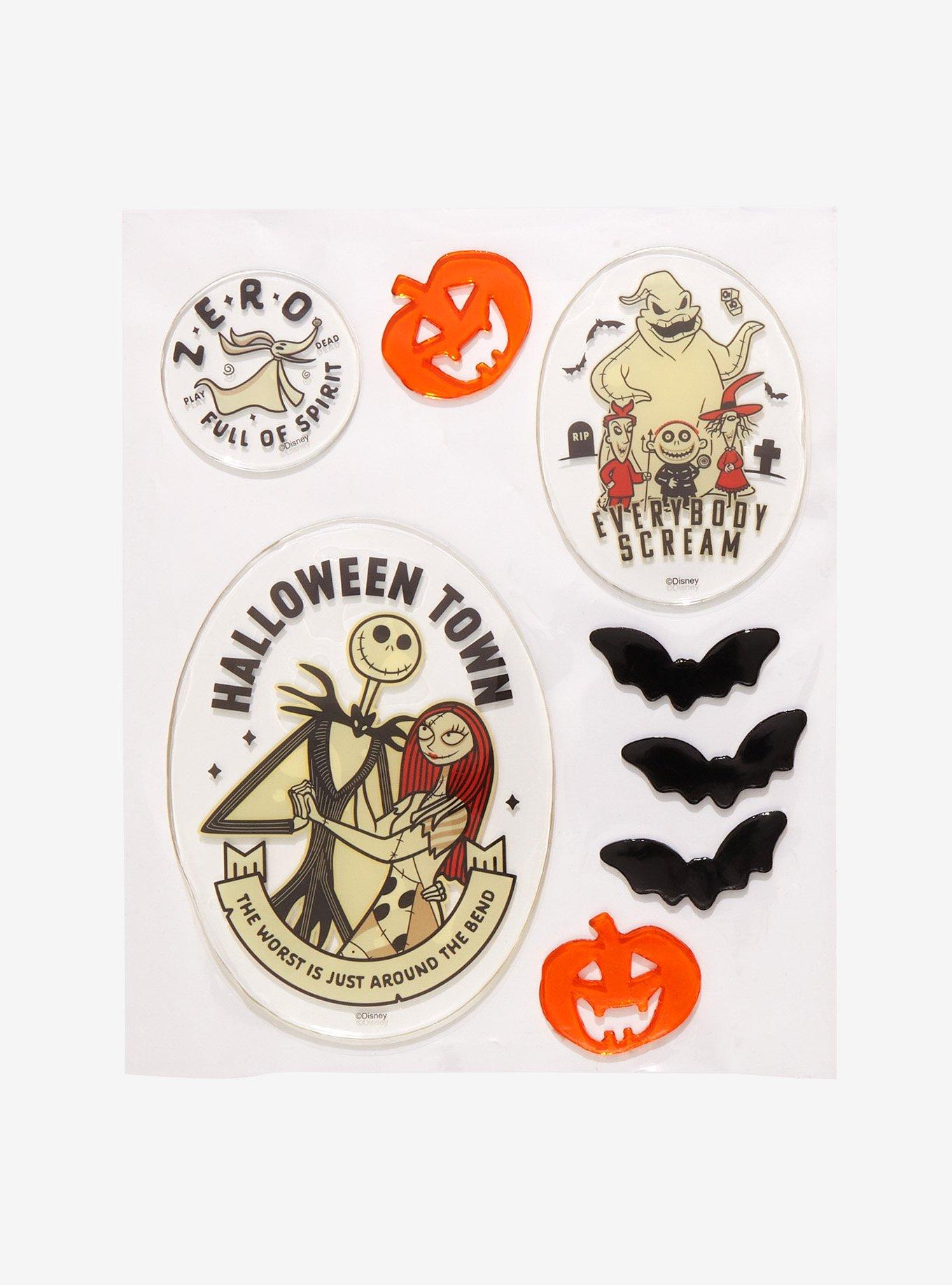 The Nightmare Before Christmas Vintage Icons Gel Clings, , hi-res