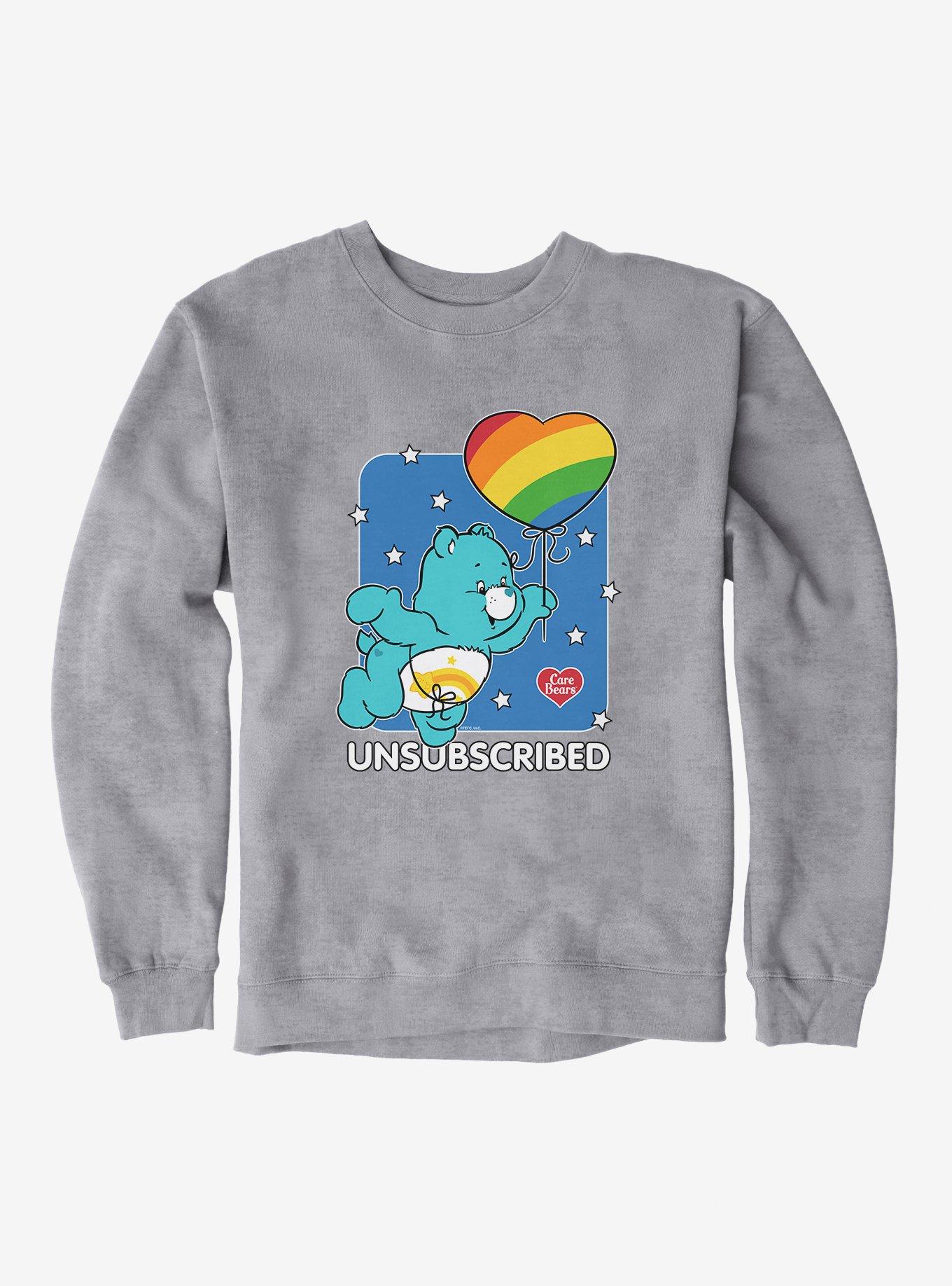Care Bears Unsubscribed Sweatshirt, HEATHER GREY, hi-res