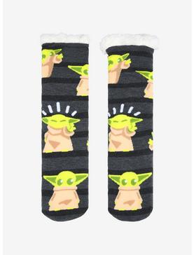 Star Wars Grogu Chibi Cozy Slipper Socks, , hi-res