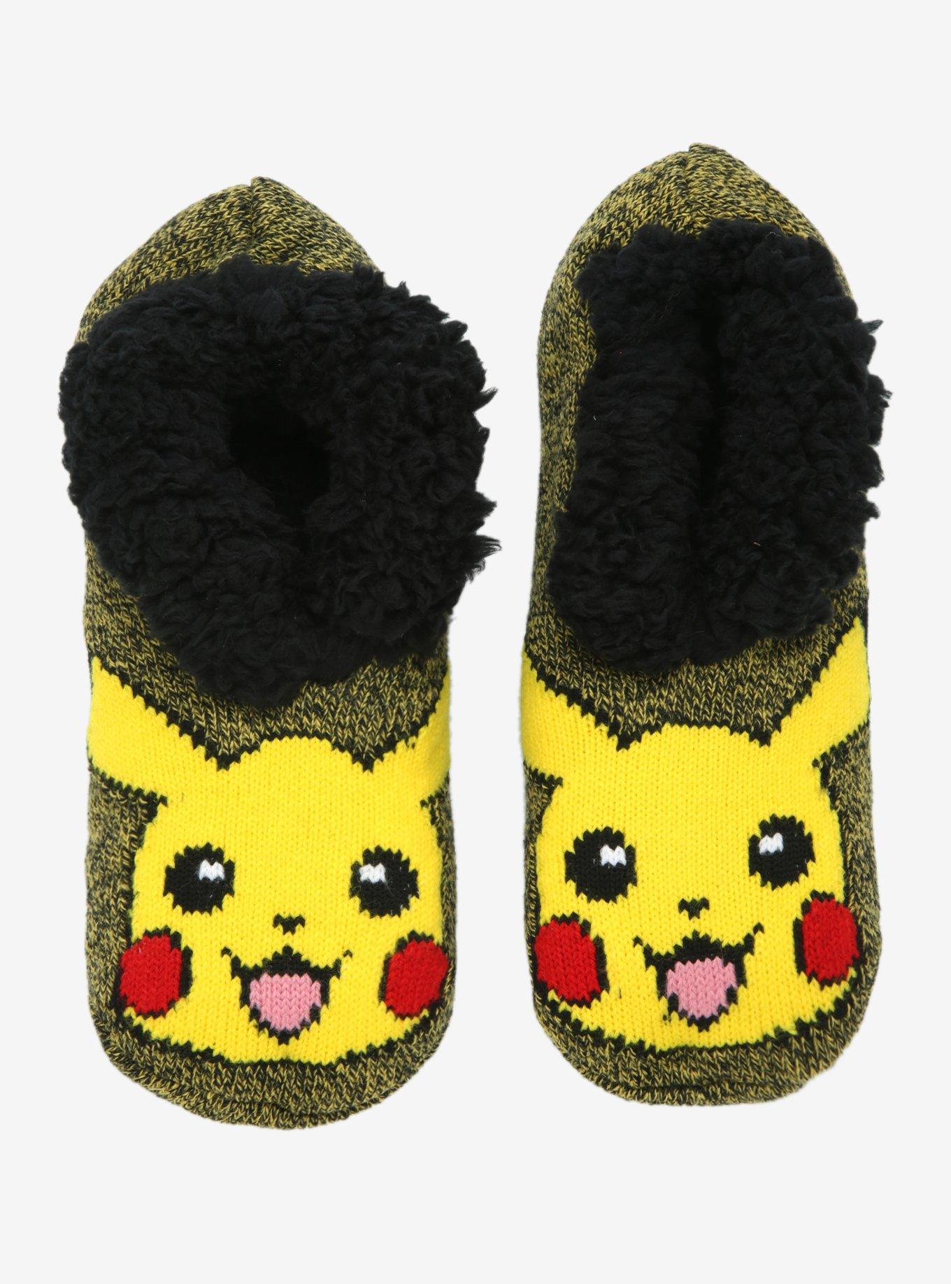 Pokemon Pikachu Cozy Slippers, , hi-res