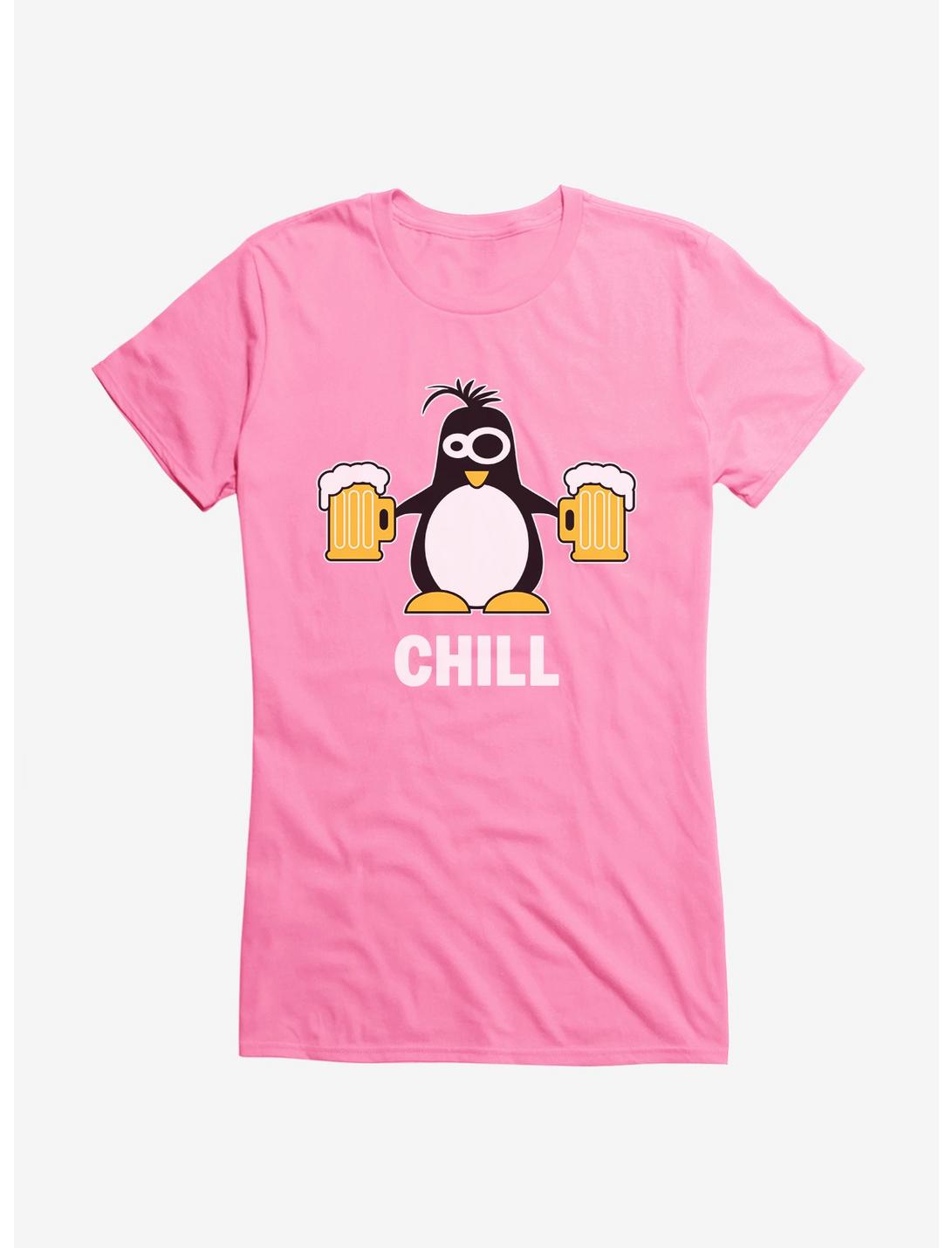 ICreate Penguin Chill Beer Mugs Girls T-Shirt, , hi-res