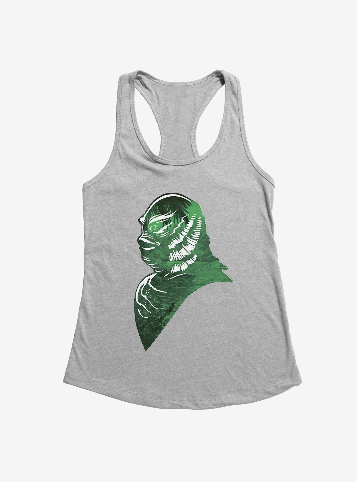 Universal Monsters Creature From The Black Lagoon Amazon Profile Girls Tank, HEATHER, hi-res
