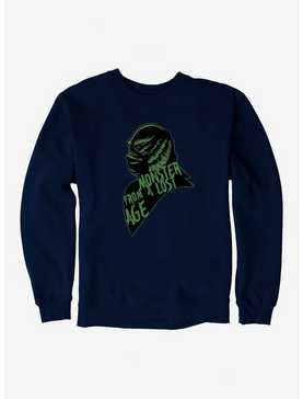 Universal Monsters Creature From The Black Lagoon Monster From A Lost Age Sweatshirt, NAVY, hi-res