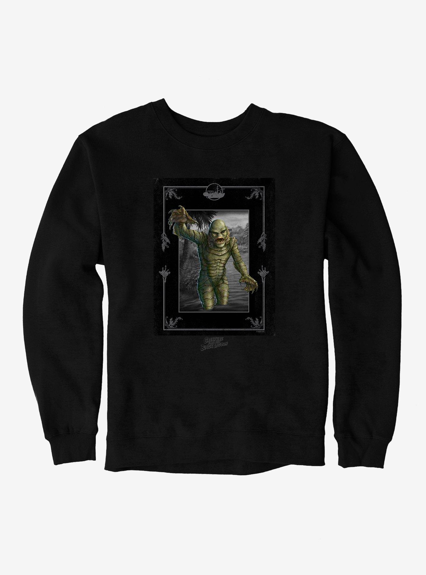 Universal Monsters Creature From The Black Lagoon Out The Water Sweatshirt, , hi-res