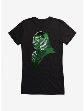Universal Monsters Creature From The Black Lagoon Amazon Profile Girls T-Shirt, BLACK, hi-res