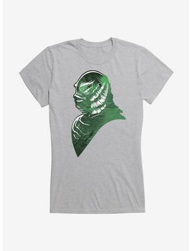 Universal Monsters Creature From The Black Lagoon Amazon Profile Girls T-Shirt, HEATHER, hi-res