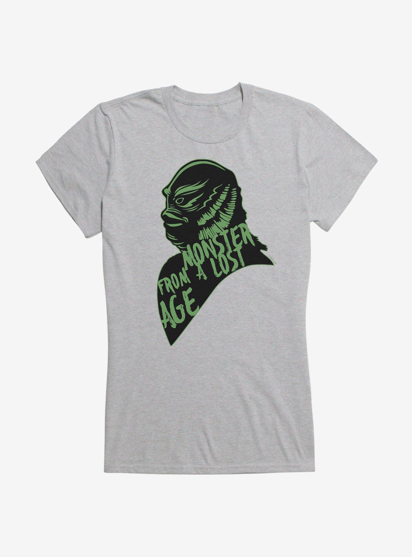 Universal Monsters Creature From The Black Lagoon Monster From a Lost Age Girls T-Shirt, HEATHER, hi-res