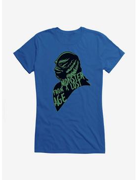 Universal Monsters Creature From The Black Lagoon Monster From a Lost Age Girls T-Shirt, ROYAL, hi-res