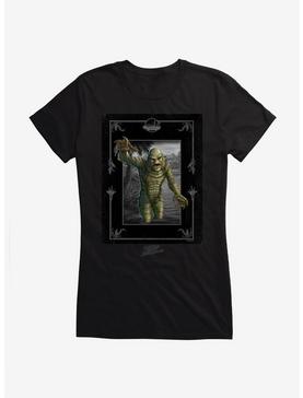 Universal Monsters Creature From The Black Lagoon Out The Water Girls T-Shirt, BLACK, hi-res