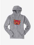 Aggretsuko Metal Rock Out To The Max Hoodie, HEATHER GREY, hi-res