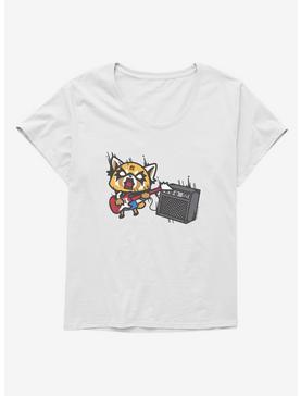 Aggretsuko Metal Shredding Girls T-Shirt Plus Size, , hi-res