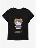 Hello Kitty Star Sign Aries Womens T-Shirt Plus Size, , hi-res