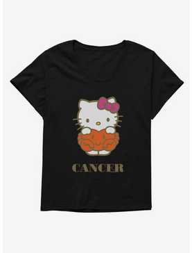 Hello Kitty Star Sign Cancer Womens T-Shirt Plus Size, , hi-res