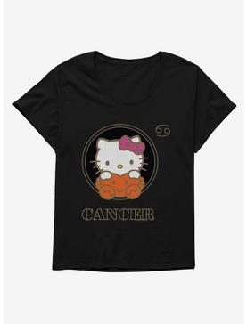 Hello Kitty Star Sign Cancer Stencil Womens T-Shirt Plus Size, , hi-res