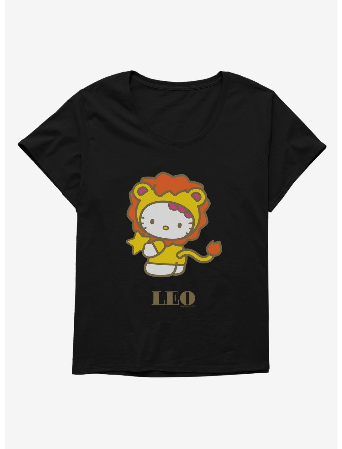 Hello Kitty Star Sign Leo Womens T-Shirt Plus Size, , hi-res