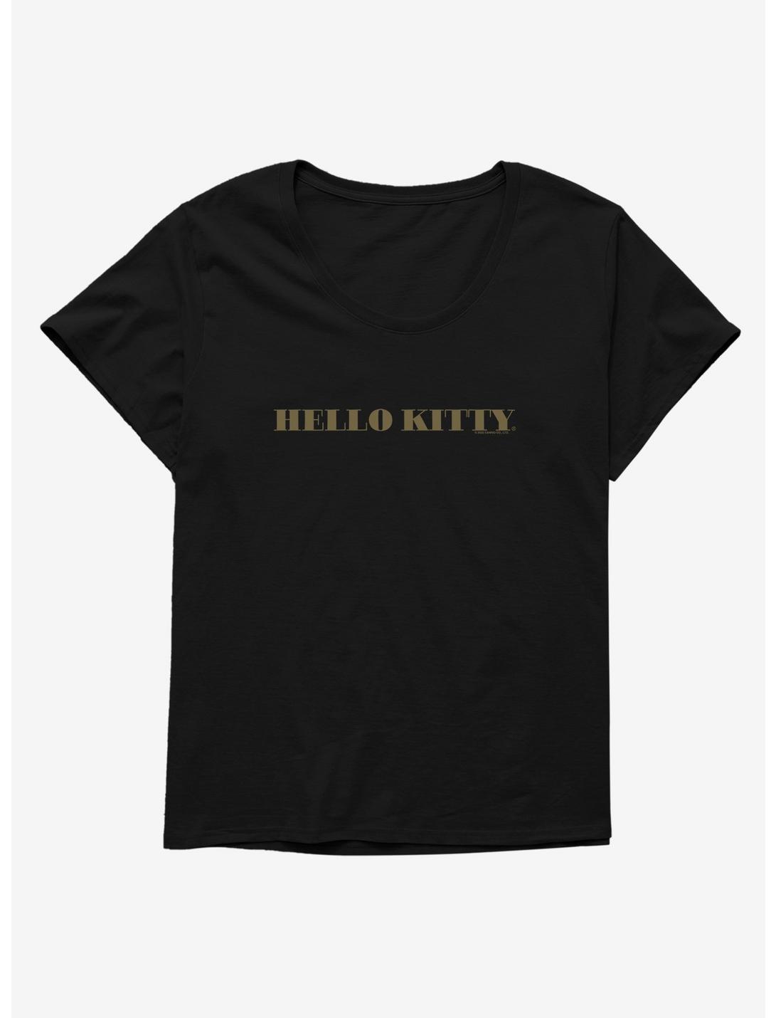 Hello Kitty Star Sign Logo Womens T-Shirt Plus Size, , hi-res