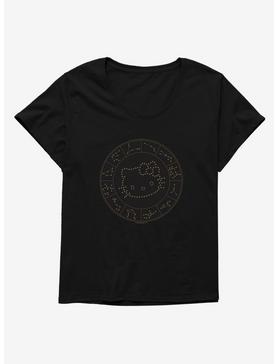 Plus Size Hello Kitty Star Sign Map Womens T-Shirt Plus Size, , hi-res