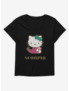 Plus Size Hello Kitty Star Sign Scorpio Womens T-Shirt Plus Size, , hi-res