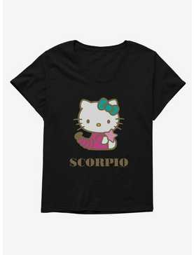 Hello Kitty Star Sign Scorpio Womens T-Shirt Plus Size, , hi-res