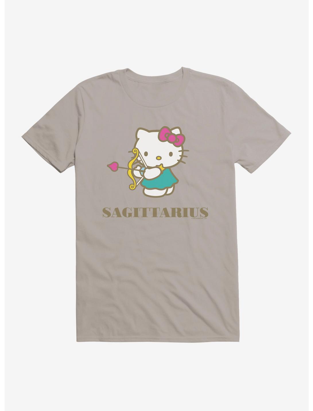 Hello Kitty Star Sign Sagittarius T-Shirt, LIGHT GREY, hi-res