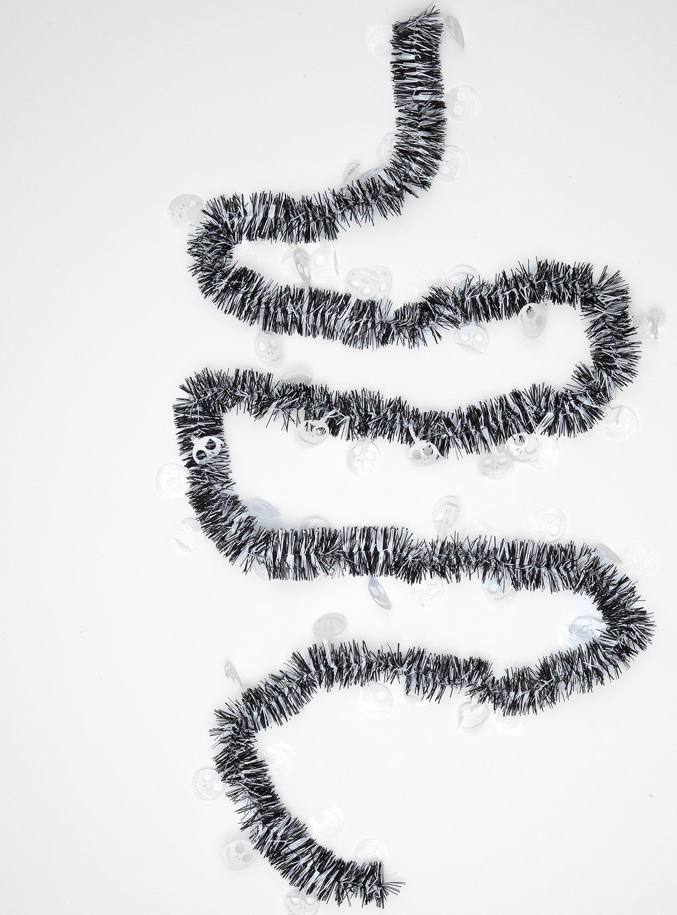 The Nightmare Before Christmas Jack Black Tinsel Garland, , hi-res