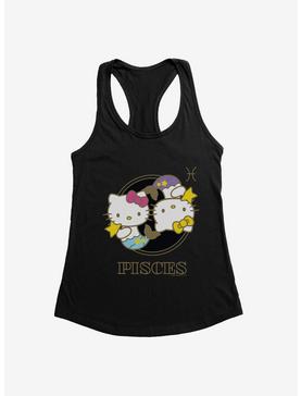 Hello Kitty Star Sign Pisces Stencil Womens Tank Top, , hi-res