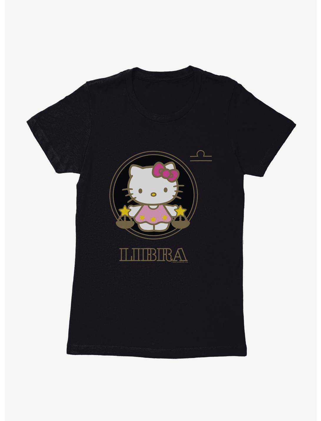 Hello Kitty Star Sign Libra Stencil Womens T-Shirt, , hi-res