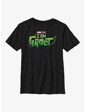 Marvel I Am Groot Main Logo Youth T-Shirt, , hi-res