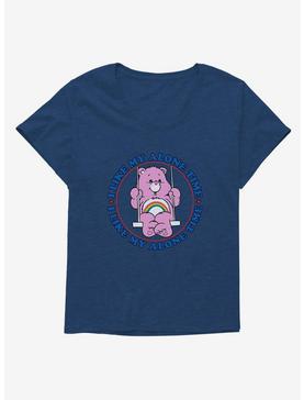 Care Bears Cheer Bear Alone Time Girls T-Shirt Plus Size, , hi-res