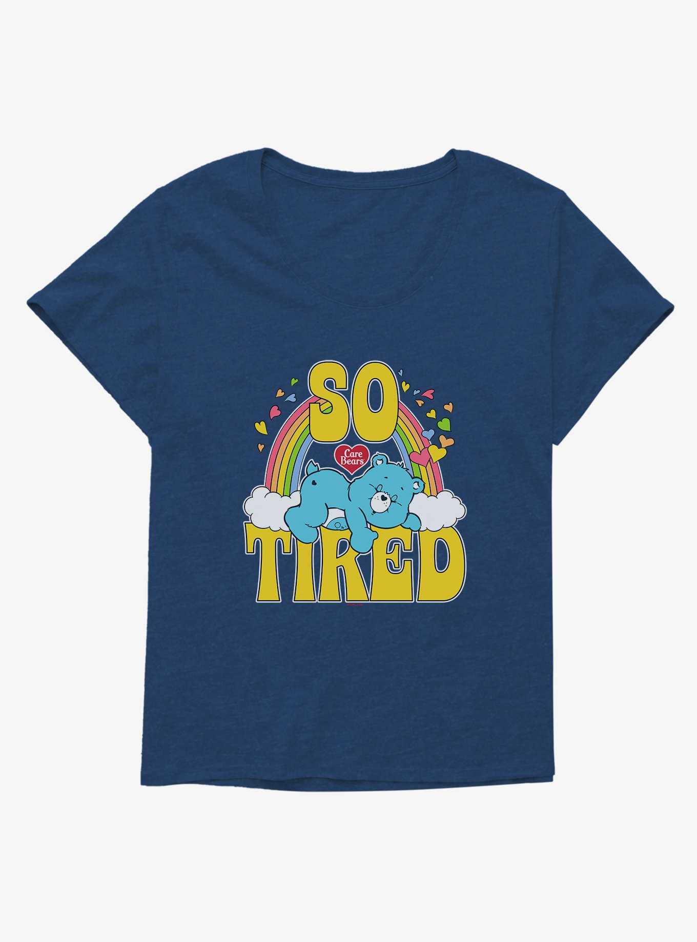 Care Bears Bedtime Bear So Tired Girls T-Shirt Plus Size, , hi-res