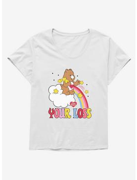 Care Bears Tenderheart Bear Your Loss Girls T-Shirt Plus Size, , hi-res