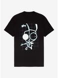 Invader Zim GIR Blueprint T-Shirt, BLACK, hi-res