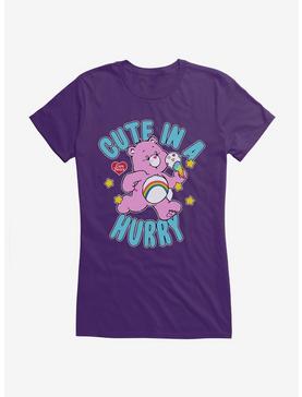 Care Bears Cheer Bear Cute In A Hurry Girls T-Shirt, , hi-res