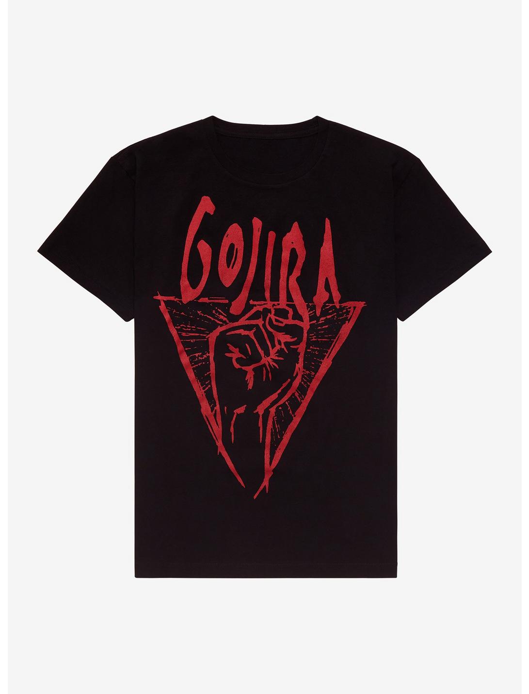 Gojira Power Glove T-Shirt, BLACK, hi-res