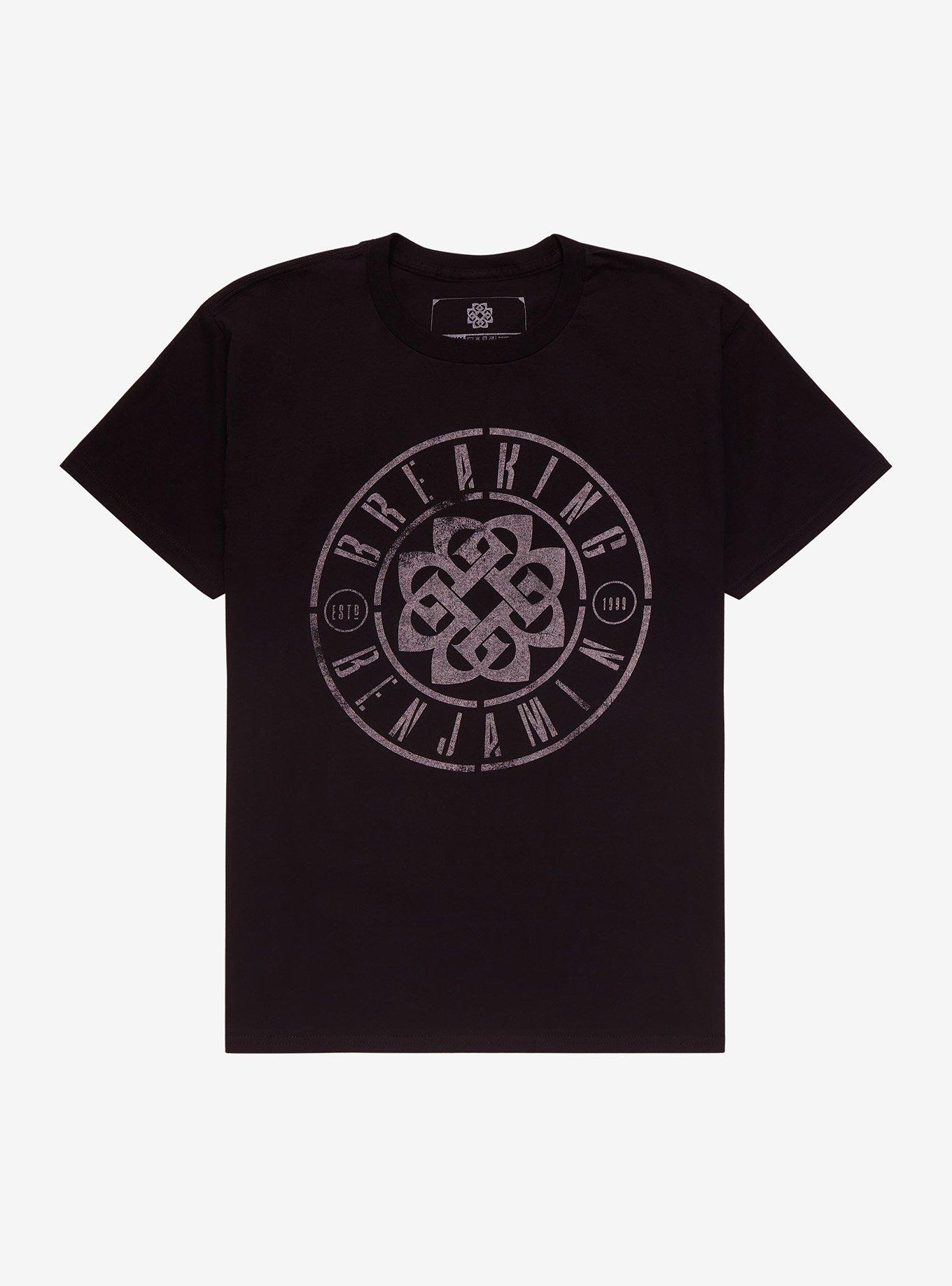 Breaking Benjamin Crest T-Shirt, BLACK, hi-res