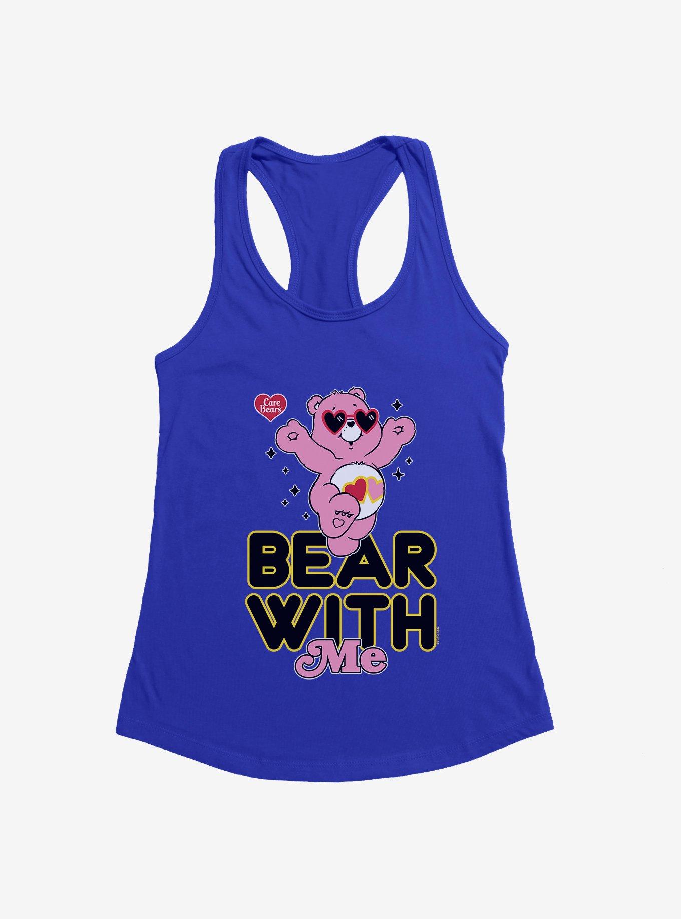 Care Bears Love-A-Lot Bear Bear With Me Girls Tank Top, ROYAL, hi-res
