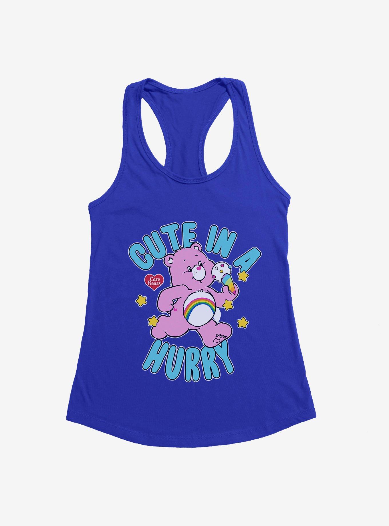 Care Bears Cheer Bear Cute In A Hurry Girls Tank Top, , hi-res