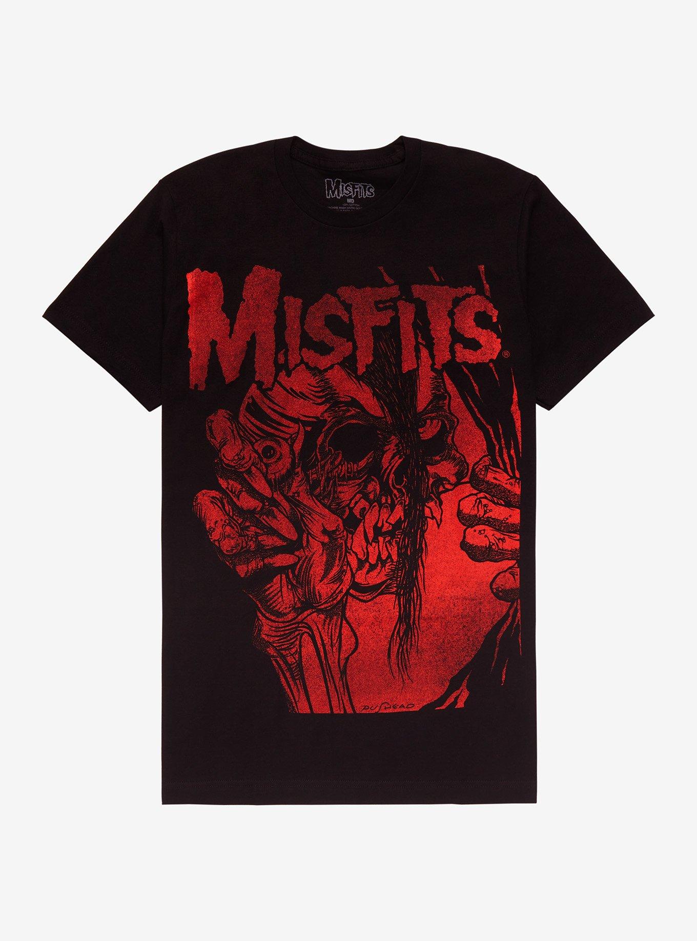 Misfits Skull & Eyeball T-Shirt | Hot Topic