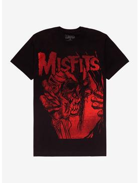 Misfits Skull & Eyeball T-Shirt, , hi-res