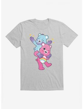 Care Bears Dream Bright Bear and Cheer Bear T-Shirt, HEATHER GREY, hi-res