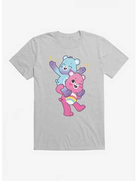 Care Bears Dream Bright Bear and Cheer Bear T-Shirt, HEATHER GREY, hi-res