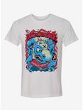 Dance Gavin Dance Dinosaur T-Shirt, BRIGHT WHITE, hi-res
